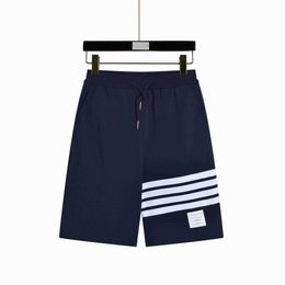 Pantalons deux pièces pour femmes THOM BIRUCRO été short tissé de couleur unisexe pour les couples short classique polyvalent décontracté à quatre barres