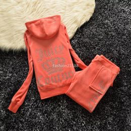 Pantalon deux pièces femme velours Juicy survêtement femme Coutoure ensemble survêtement Couture Juciy Coture sweatsuits ensemble survêtement Couture designer survêtement femme