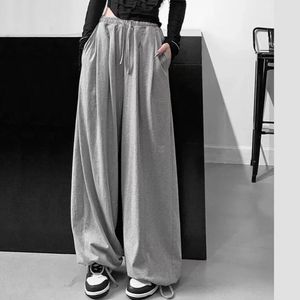 Pantalon de deux pièces pour femmes zoki coton femmes surtoile surdimensionnée joggeurs de mode y2k pantalon harajuku été