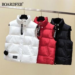 Gilets pour femmes 2024 mode sans manches hiver automne poches veste manteaux vêtements d'extérieur décontractés couleur unie gilet pour femme