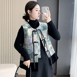 Vestes pour femmes de style chinois National Veste Veste Veste Femme Spring et automne Young Broidered Coat Tang Suit Backle Extérieur