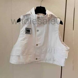 Damesvesten Designer 2024 Zomer Nieuwe CC Hapleed White Vest Zonnebrandcrème W8ry