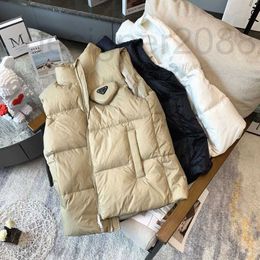 Damesvesten Designer Goose Down Lightweight Jacket voor dames korte herfst en winter nieuwe tanktop mouwloze vest Symm