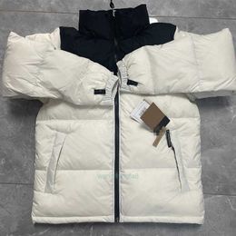 Gilet da donna High 1996 North Face e giacca calda da donna in piuma d'oca Tnf90 Verde Matcha Bianco Nero Versione americana 700 Ricamo Lawr