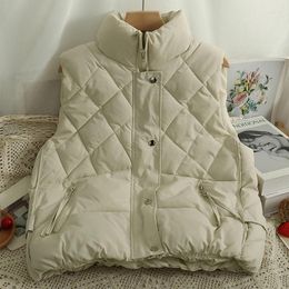 Dames Vesten Dames Herfst Winter Mode Rooster Vest Vrouwen Kleding Meisjes Casual Warm Mouwloos Jasje Vrouwelijke Bisic Vest VA1247 2