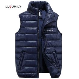 Gilets Femmes Lusumily Hiver Femmes Gilet Veste Plus Taille 4XL 5XL 6XL Thermique Pour Femme Casual Lâche Chaud Sans Manches 220928