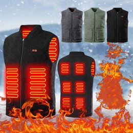Gilets pour femmes Hommes femmes hiver Smart gilet chauffant manteau USB chauffage électrique polaire veste chauffante en plein air trekking thermique veste chaude chauffée 231129