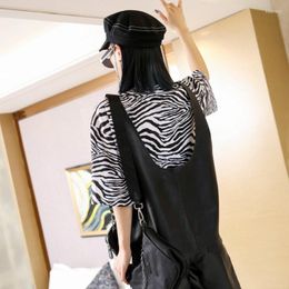 Damesvesten vrouwen zwart echt leer korte vest los sling lente herfst modekantoor dame schapenvacht solide Koreaanse stijl