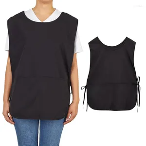 Dames Vesten Dames Heren Casual Pullover Vest Schort Huishoudelijk Werk Werken Mouwloos Kiel Gilet Top Veters Effen Kleur Tanks Voor Dagelijks gebruik