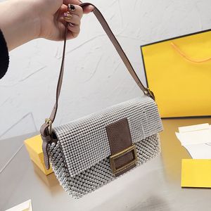 Bolso de diseñador vintage para mujer Moda Perla Mango Tejido Con cuentas Lujos Banquete Fiesta Hombro Compras Hobo Top Moneda de lujo Monedero Bolsas