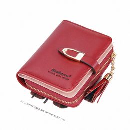 portefeuille féminin avec support de carte à fermeture éclair à sacs à main courts de pièces de monnaie fi portefeuille pour femme portefeuille rouge petit sac à main d'embrayage pour fille 13vv #