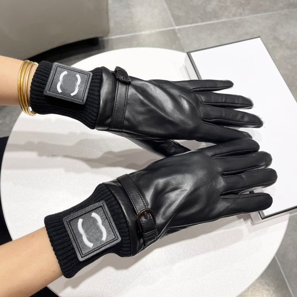 Guantes cálidos para mujer hechos de cuero genuino y piel de oveja hecha a mano, suaves y cómodas, de alta calidad TALLA M L