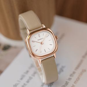 Montre pour femme automatique mécanique montres boîtier 41mm mode saphir affaires petite montre de Table carrée