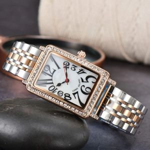 Dameshorloge horloges van hoge kwaliteit modeontwerper luxe kwarts-battery 30 mm waterdichte roestvrijstalen horloge