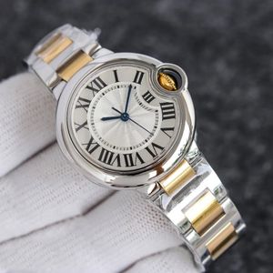 Montres pour femmes toutes les montres en acier inoxydable 33mm cadran argenté montres à mouvement mécanique automatique horloge d'affaires décontractée Orologi di lusso montres de luxe
