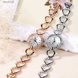 Montres femmes marque or Rose luxe femmes robe montres filles montre à Quartz Bracelet montre dames mode cristal montre-Bracelet Relogio FemininoL231216