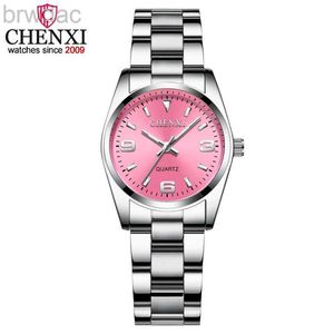Relojes de mujeres Relojes de marcado rosa chenxi para mujeres Reloj de cuarzo de alta calidad elegante Damas Damas de acero inoxidable Muñecas de pulsera XFCS 240409