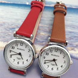 Dameshorloges Dames Horloge Casual Retro Eenvoudige Mode Digital Womens Kleine Wijzerplaat Jurk Elektonica Horloges Voor Vrouwen 0926