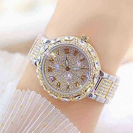 Montres pour femmes Mode Bracelet En Acier Inoxydable Strass Cristal Dames Montre À Quartz Robe Horloge Dropshiping Montre Femme 220726