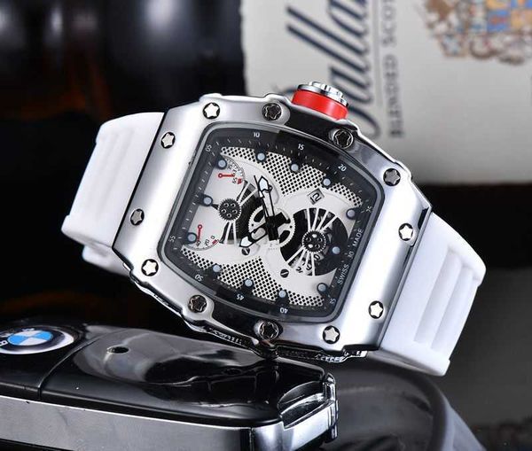 Relojes para mujer Diseñador para hombres Top Cronógrafo de cuarzo de lujo Reloj suizo para hombres y mujeres Ice Out Hip Hop Correa de caucho Deportes de alta calidad L230913