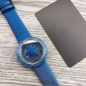 Dameshorloges, origineel Zwitsers quartz uurwerk, stille tijd, diamanten bezel, kristalheldere wijzerplaat, casual business, elegante diamanten horloges