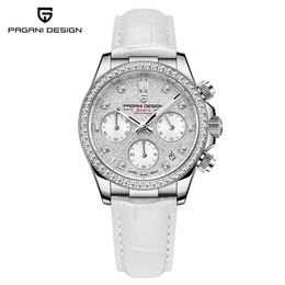 Montres pour femmes PAGANI Design mode montre-bracelet à quartz Top marque saphir en acier inoxydable chronographe de sport Relogio Feminino 230506