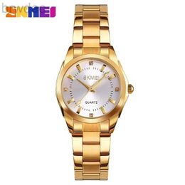 Montres féminines Skmei Japan Movement Luxury Quartz Watches for Women Thin Lady Hour Ladies Reloj Mujer Fashion Simple Quartz Femmes Watch 1620 240409