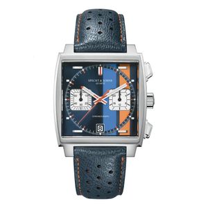 Montres femmes Specht Sohne montres pour hommes haut de gamme marque chronographe montre à Quartz étanche pour homme bracelet en cuir mâle Relogio Masculino 230927