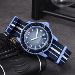 Relojes para mujeres Muñecas de pulsera de lujo para hombres de lujo Biocceramicc mecánico automático de alta calidad FUNCIÓN COMPLETA Pacífico Océano Antárpito Diseñador indio Movemen