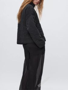 Veste d'hiver pour femmes 2023 Hivercoat avec un ourlet d'ajustement de poche avec dessin de vêtements d'hiver chauds à manches longues parkas