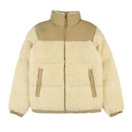 Femmes hiver nord polaire veste Puffer visage Sherpa femmes Faux peau de mouton manteaux d'extérieur femme daim manteau de fourrure hommes chaud le Nord 8VVE ZZI2