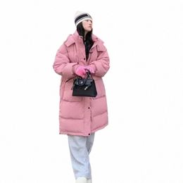 Veste d'hiver épaisse en duvet de canard blanc pour femme, haut de gamme, Fi 2023, nouvelle veste mi-longue à capuche pour femme h8Av #