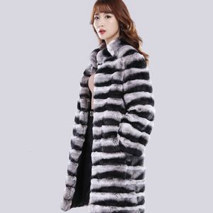 Chaleur d'hiver pour femmes, veste pour vêtements d'extérieur amples, manteau en fourrure de vison décontracté à la mode, grande taille 4273