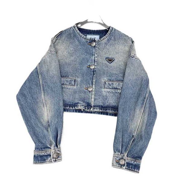 Femmes Femmes Veste Designer Femme Mode Court Denim Vestes Casual Surdimensionné À Manches Longues Manteau Printemps Eté Protection Solaire Vêtements D'extérieur SH1M