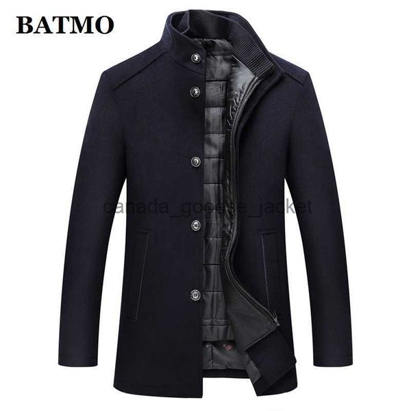 Mélanges de laine femme BATMO 2023 nouveauté automne hiver haute qualité laine épaisse trench manteau hommes hommes laine vestes pardessus grande taille M-XXXL AL 03L230918