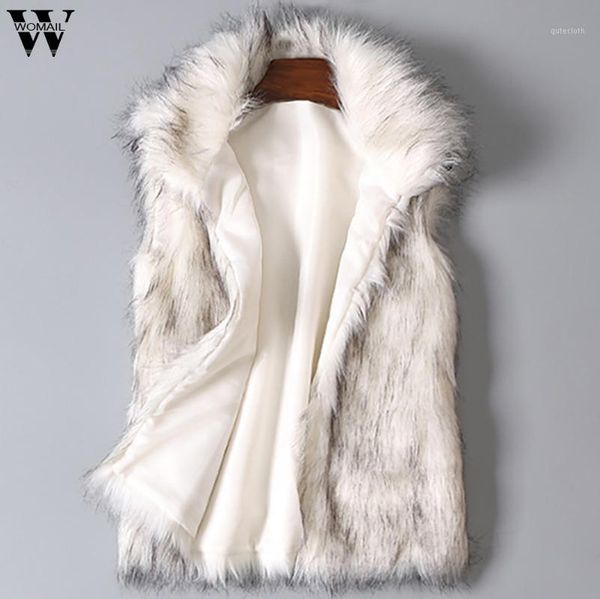 Gilet en laine pour femmes couleur décontracté manteau en fausse fourrure dames gilet en fausse fourrure col montant manteau Jacket1