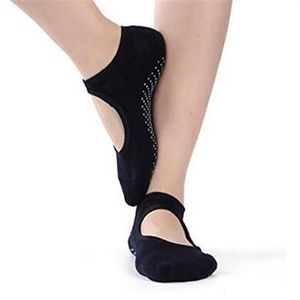 Vrouwen Yoga Grip Sokken Barre Pilates Ballet Dans Sokken Antislip Skid Katoen Enkel Sport Teen Schoenen One Size 5-10 12pair311Y