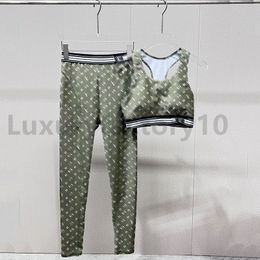 Trajes de yoga para mujer, ropa deportiva, chándales, ropa de entrenamiento, legging deportivo para gimnasio, sujetador de fitness, top corto, traje de yoga de manga larga