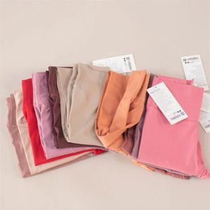 Pantalons de Yoga pour femmes, couleur unie, collants de sport, Fitness, taille haute, alignement élastique, pas de fil gênant, adaptés à l'entraînement pour femmes, 282P