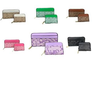 Dames Zipper Wallet Purse Designer Korte portemonnee voor vrouwen 2024 Fashion Ladies Creditcard Wallet Holder Luxe dames muntenzak met originele doos