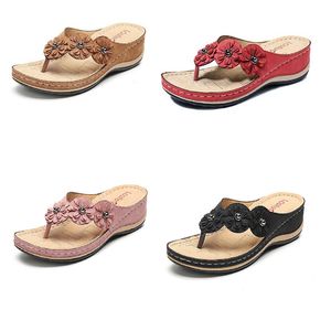 Dames Sandalen Designer Platform Schoenen Floral Flip Flops Hoge Hakken Sandalen Zomer Schoenen 2020 Lady Casual Dia's