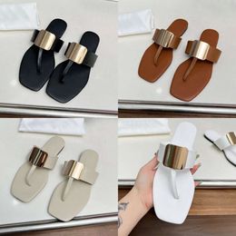 Femmes Sandales Summer Fashion Beach Chaussures tongs flops imperméables Matériau Chaussures extérieures avec boîte 567