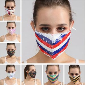 Dames Sequin Face Masks Fashion LSK1498