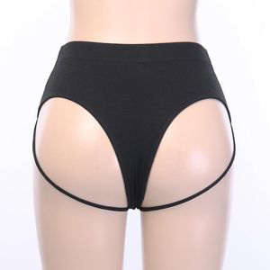 Vrouwen sexy billen billen solide kleur holle hoge taille slank korset vormgevende bodems shorts kostuum podium slijtage dames voor dames