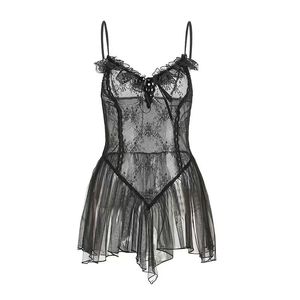 vrouwen Sexy lingerie transparante pyjama's flirten verleiding provocerende emotionele benodigdheden passie perspectief set