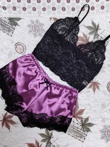Femmes Sexy Set Sexy Underwear Lace Split Three Point Sexy Sling Sling Perspective Pyjamas Suit