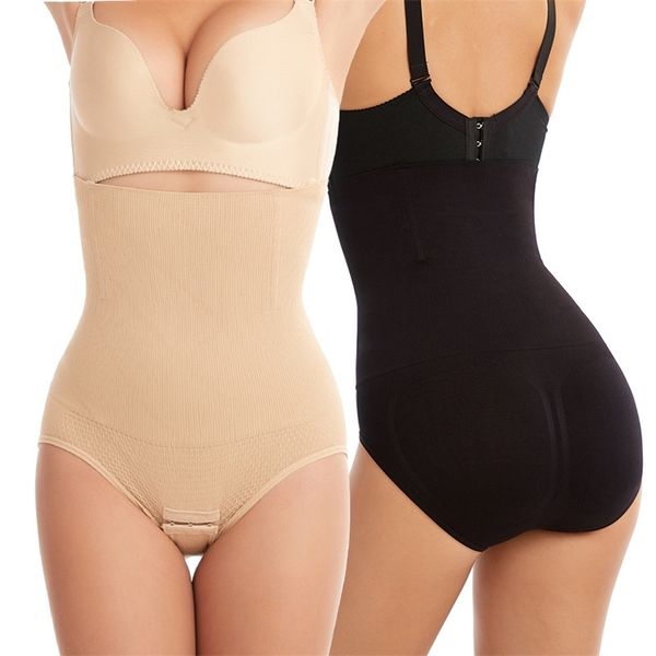 Femmes Shaper taille haute formateur corps culotte ventre ventre contrôle corps minceur gros shapewear corset sous-vêtements 210402