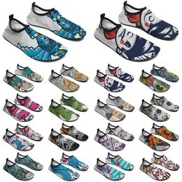 Zapatos de mujer para hombre, calzado de agua personalizado Diy, zapatillas de deporte personalizadas a la moda, multicolor64, zapatillas deportivas al aire libre para hombre 168 Ized S