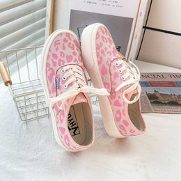 Vrouwen Schoenen Nieuwe Luipaard Print Canvas Casual Skate Sneakers Winter Ondiepe Platform Vulcanized Schoenen Vrouwelijke Zapatillas de Deportte Y0907