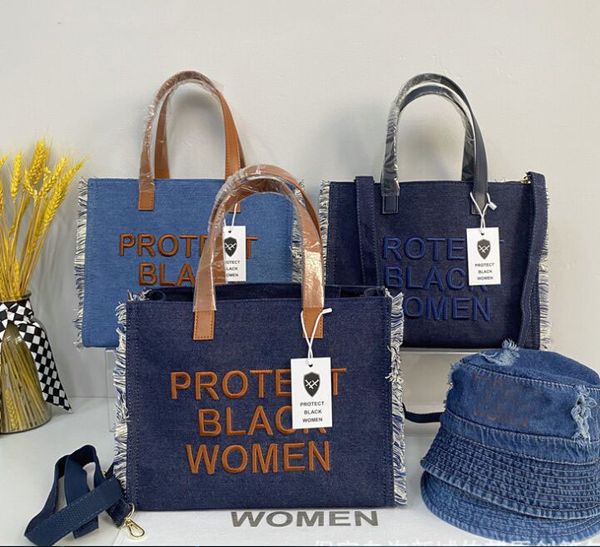 Femmes Sacs à provisions de luxe Designer sac fourre-tout Protéger les noirs des sacs de bobe
